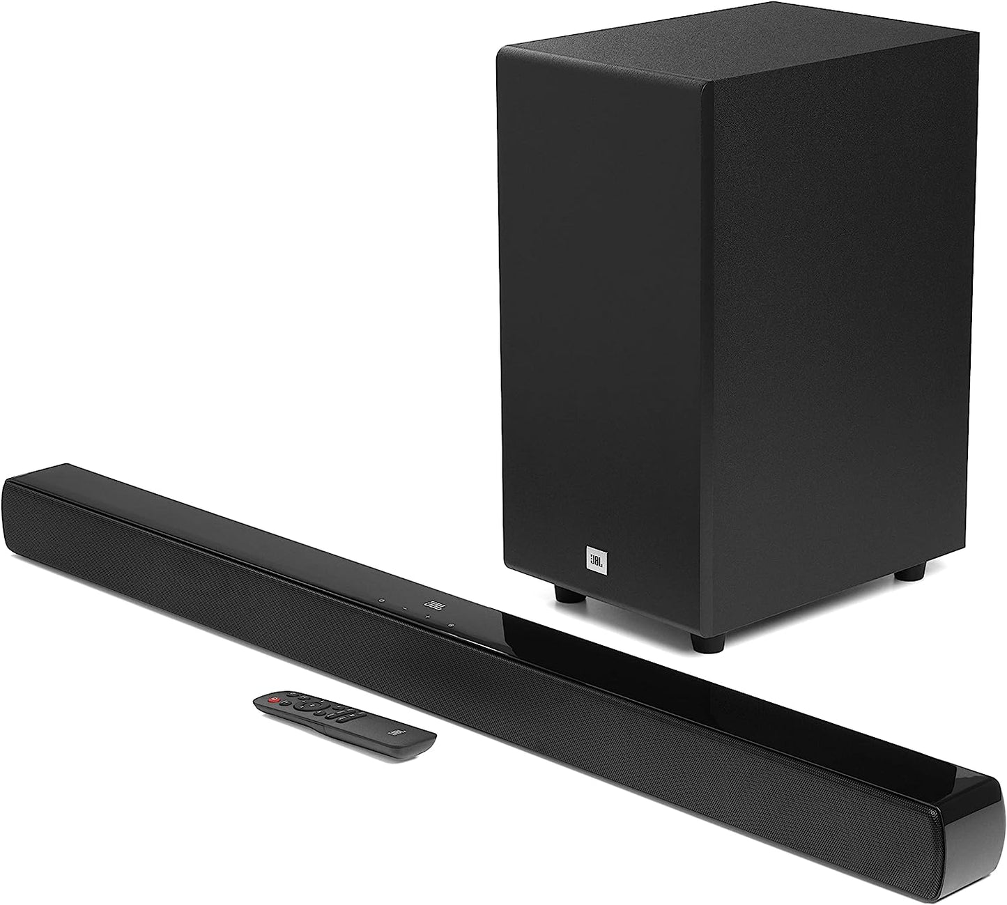 JBL Cinema SB190 2.1 Channel Sound bar with Virtual Dolby Atmos and Wireless 6.5" Subwoofer, Black