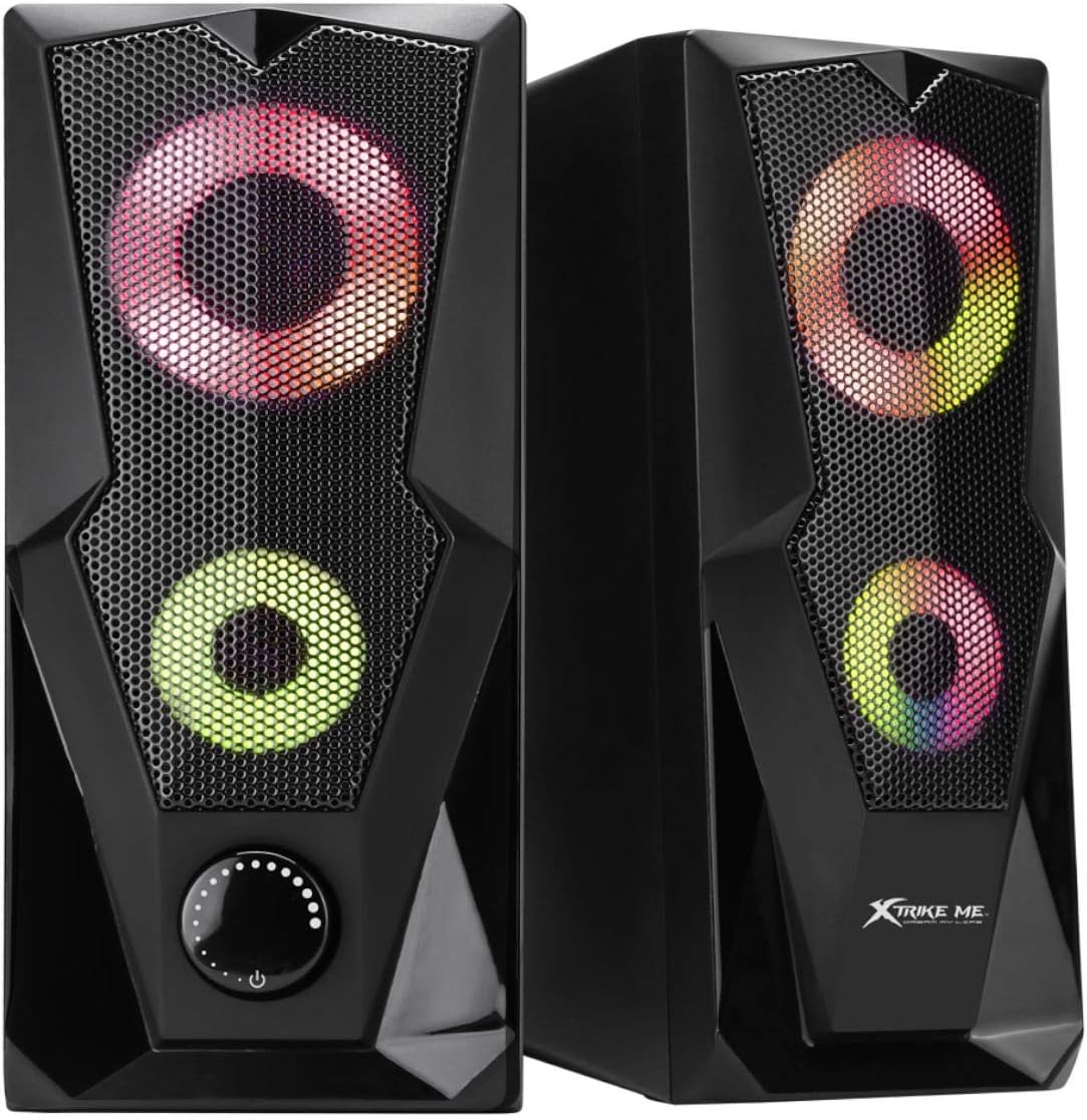 Xtrike Me 2.0 Stereo Speaker with RGB Backlight SK-501, 3.5 mm Jack (Audio), USB (Power)