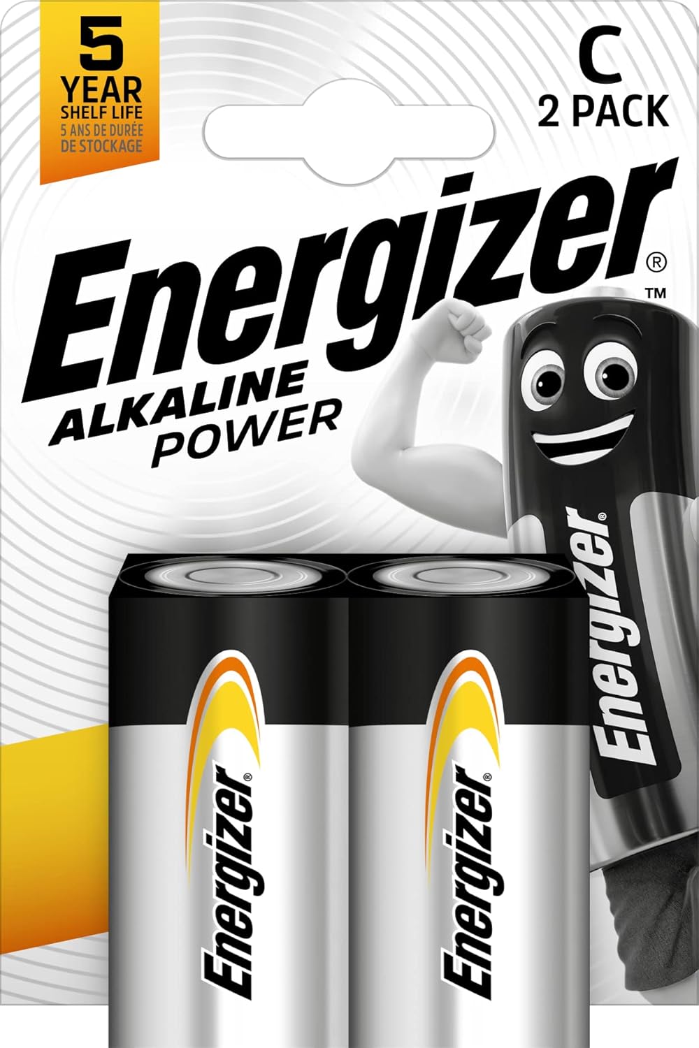 Energizer C pack of 2 Alkaline Battery 297324