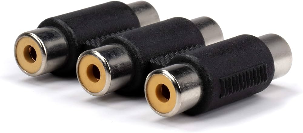 3 RCA TO 3 RCA COUPLER-P276 (BULK)
