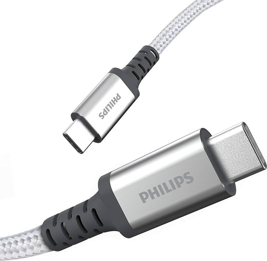 Câble de charge rapide USB-C tressé avec connecteur Lightning