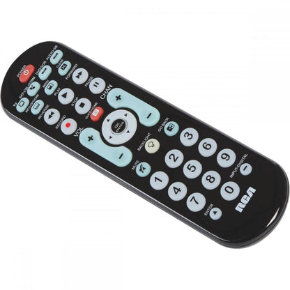 RCA 4-Device Universal Black Big Button Remote Control CRCRBB04GBE-French/English RCRBB04GBE