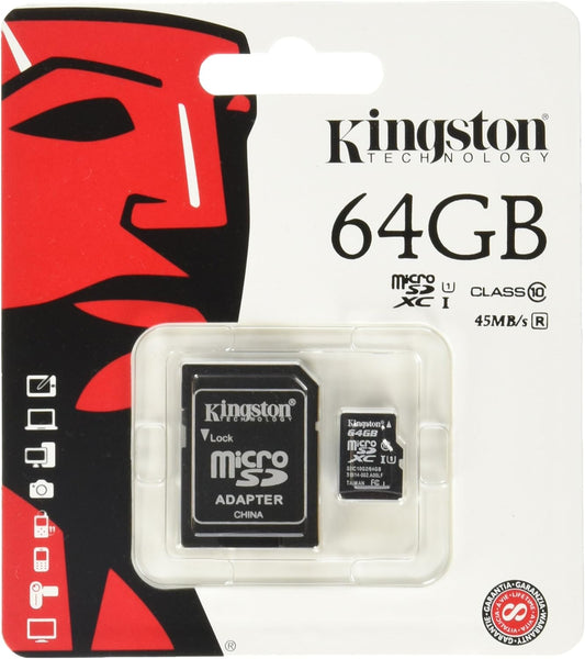 Kingston MICRO SD CARD 64GB