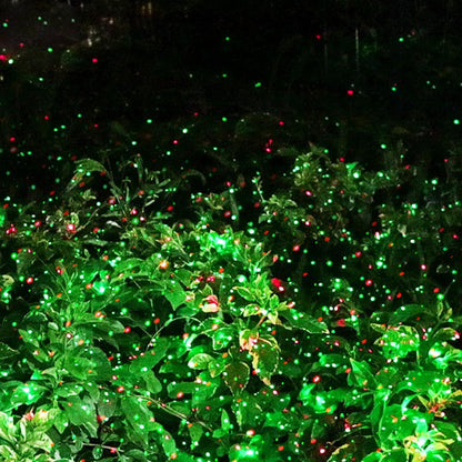 Christmas Laser Lights Outdoor, Red and Green Moving Dots- Outdoor