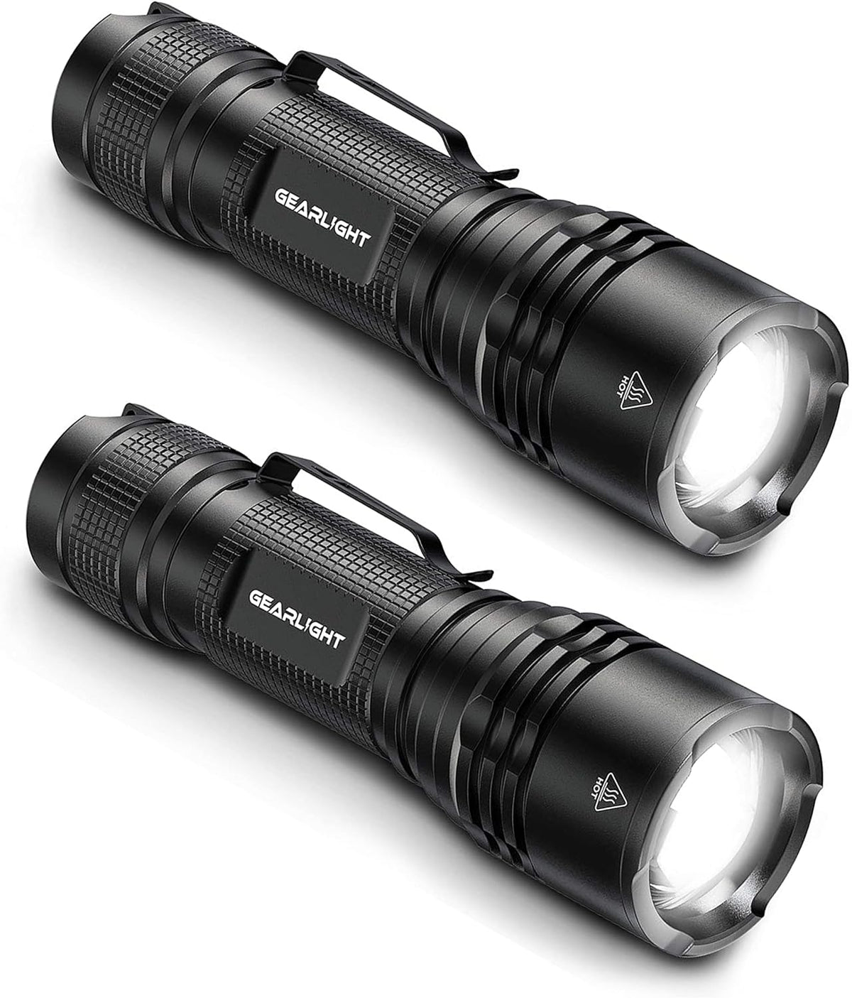 GearLight LED Tactical Flashlights - Pack of 2 -geable Headlight (Copy)