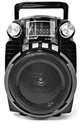 SF-144 Portable and Rechargeable Speaker with Built-in Bluetooth, AM/FM, 1-2 SW, USB, SD, AUX, 4-Band Radio