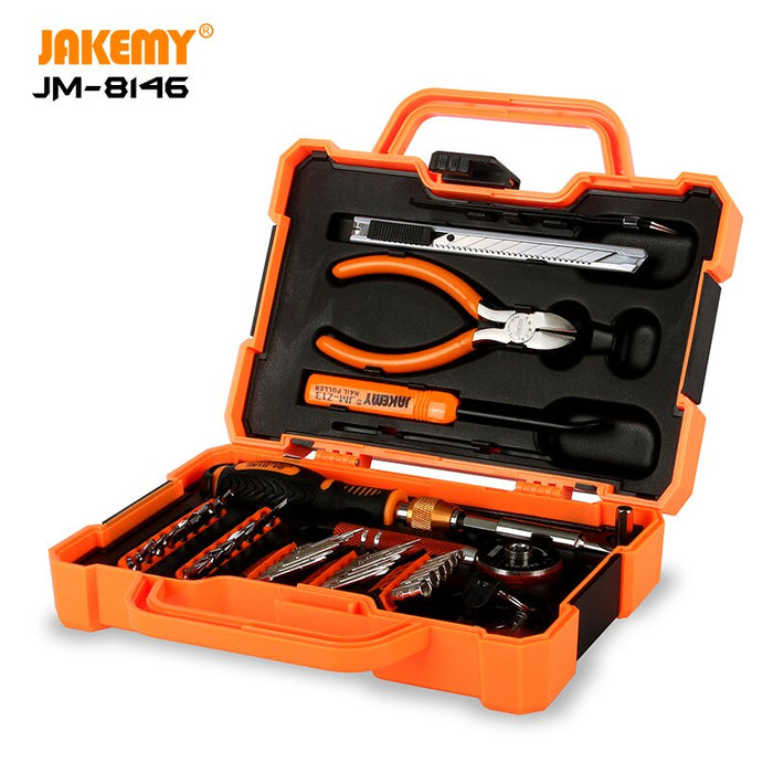 JAKEMY JM-8146 47 in. Multifunction Home Maintenance Tool Kit