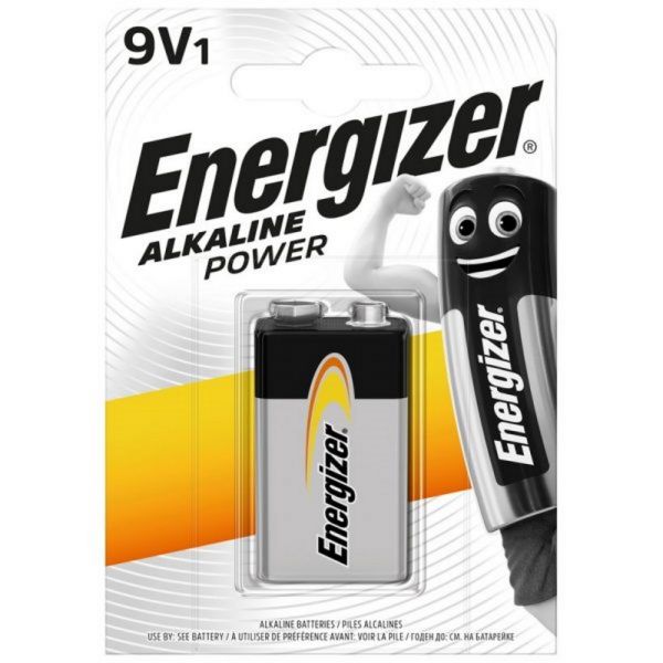 ENERGIZER 9V BATTERY IPK 297409