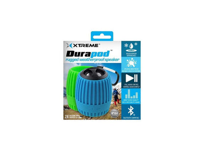 Xtreme Cables Durapod Rugged Weatherproof Speaker - Blue & Green