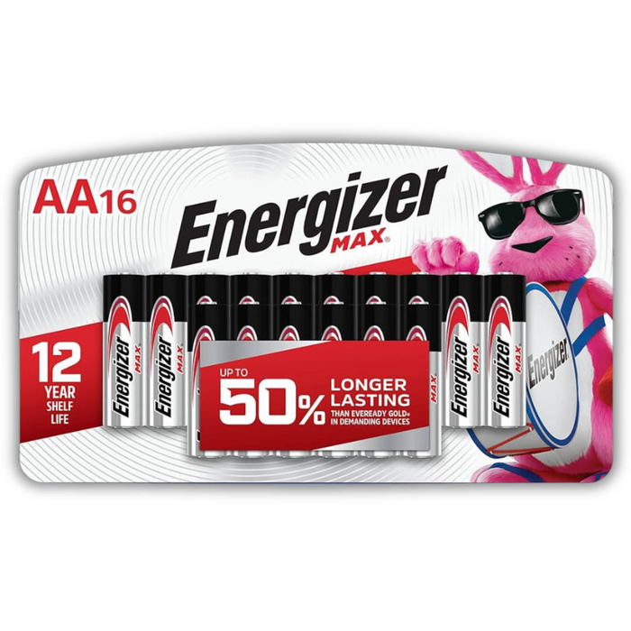 AA-16PKEM ENERGIZER MAX AA-16 0039800108036 EXP: 2036 – MADE IN CHINA