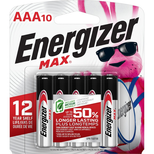 AAA-10PKEM ENERGIZER MAX AAA-10