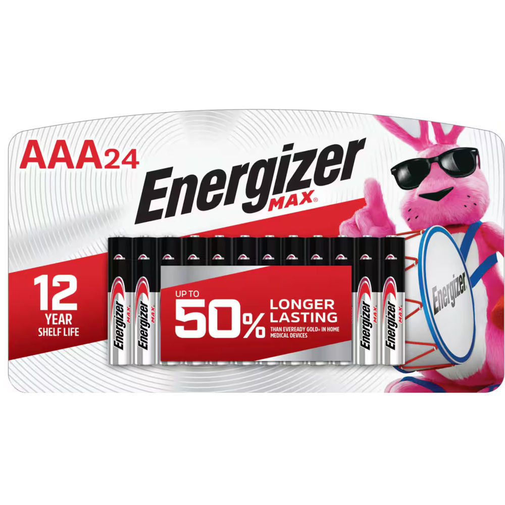 AAA-24PKEM ENERGIZER MAX AAA-24 0039800103895 EXP: 2036 – MADE IN SINGAPORE