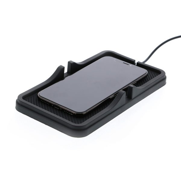 15W Fast Wireless Charging Pad – Qi-Compatible, Universal Smartphone Stand