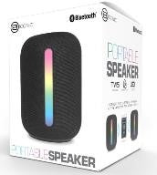 Bluetooth Speaker 2 X 5W W/FM Radio-BK BC-AU-BS-250-BK