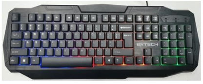 Clavier de jeu ByTech avec rétroéclairage multicolore