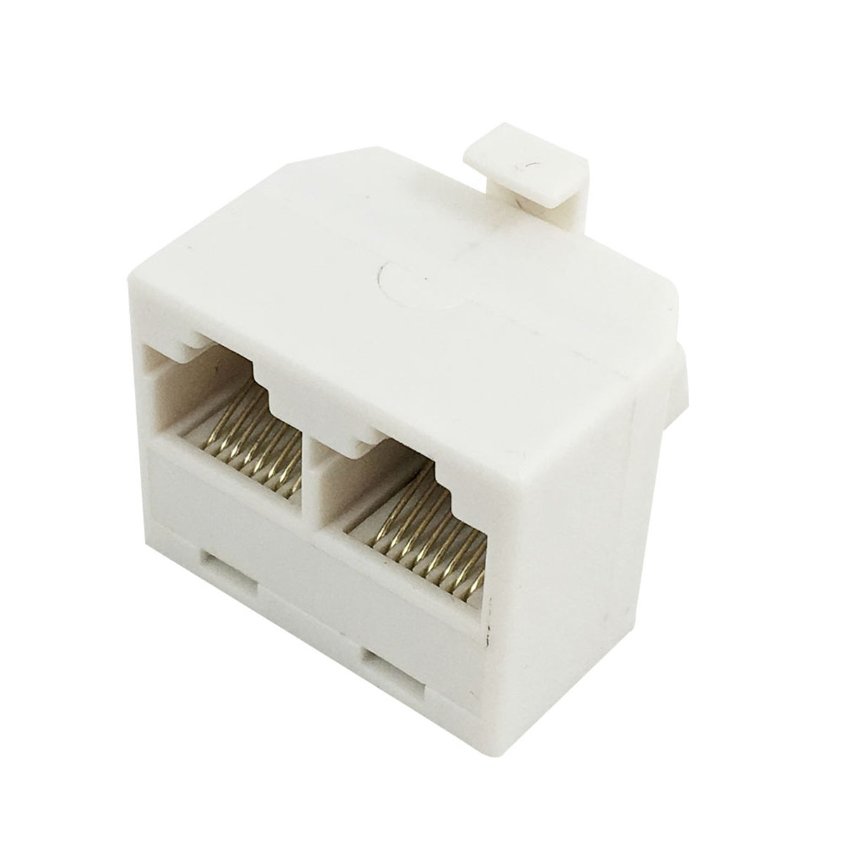 NEW WORK CABLE Y ADAPTER WHITE RJ45 Y