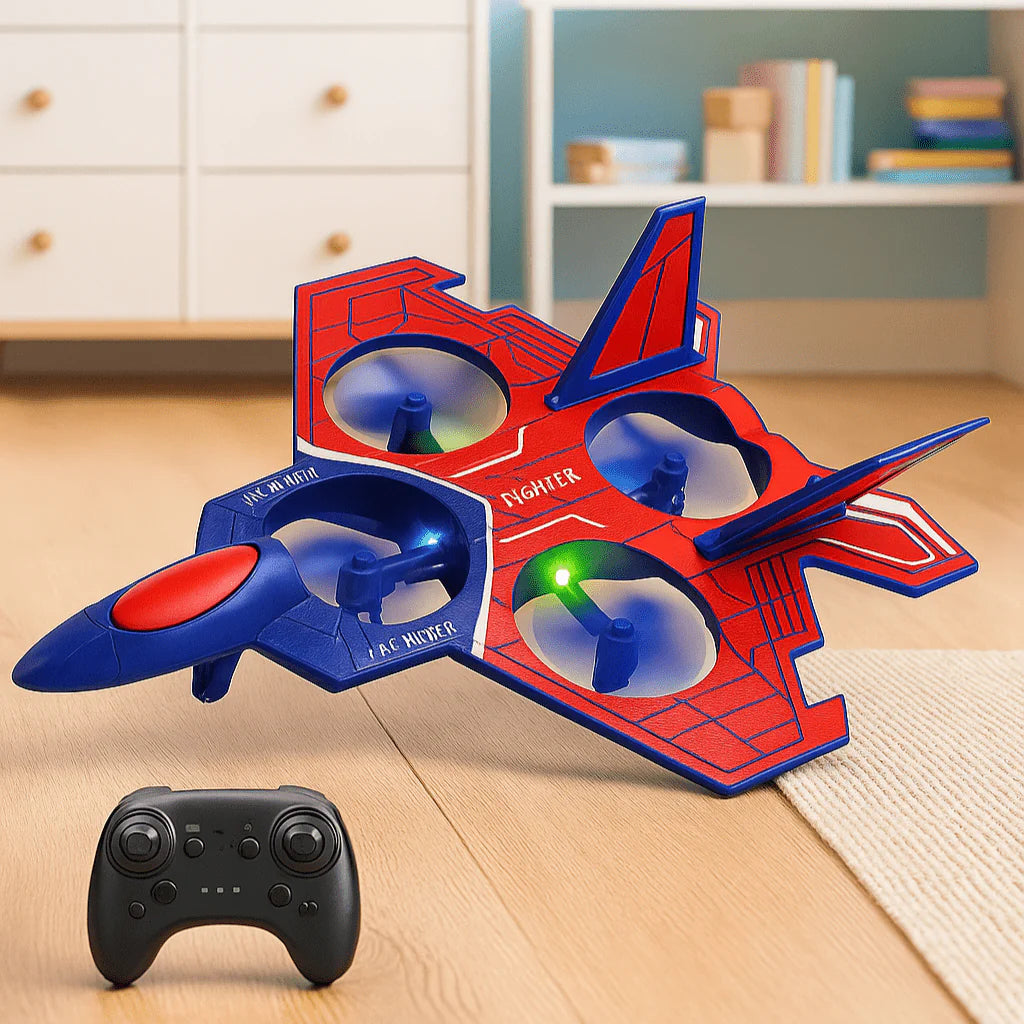 Rc Glider Flying Toy With Light Jet Airplane Stunt Remote Control Foam Fighter Plane pro-cx-93-SP