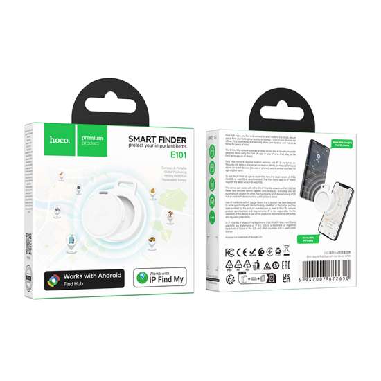 E101 HOCO SMART FINDER Dual Mode General Security Tag Tracker For iOS & Android System (Copy)