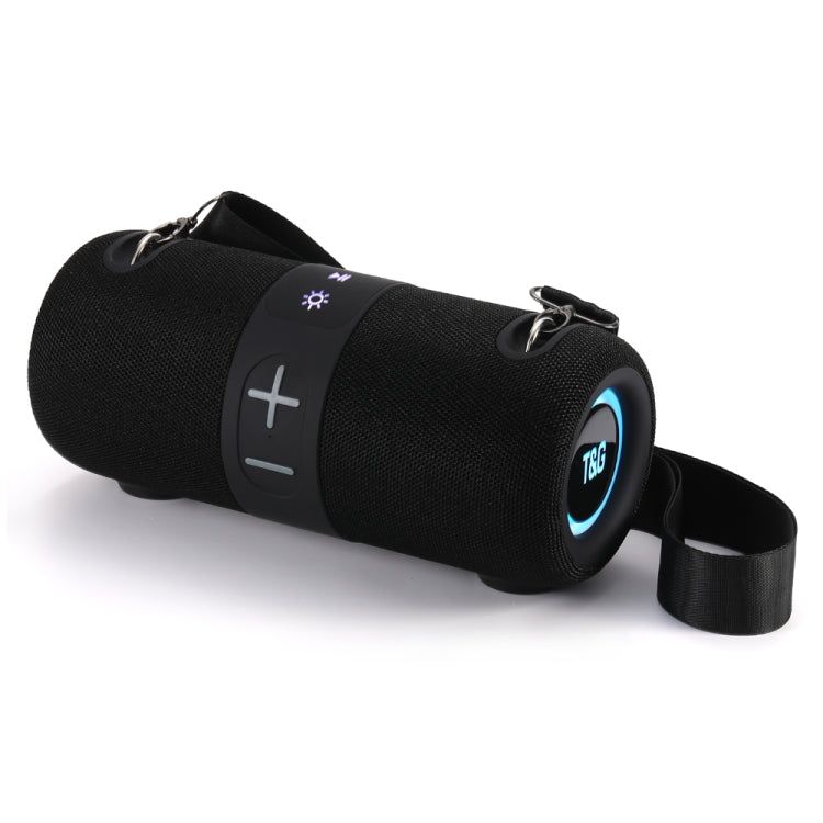 Outdoor Portable Subwoofer Bluetooth Speaker Support TF Card(Black) TG-672