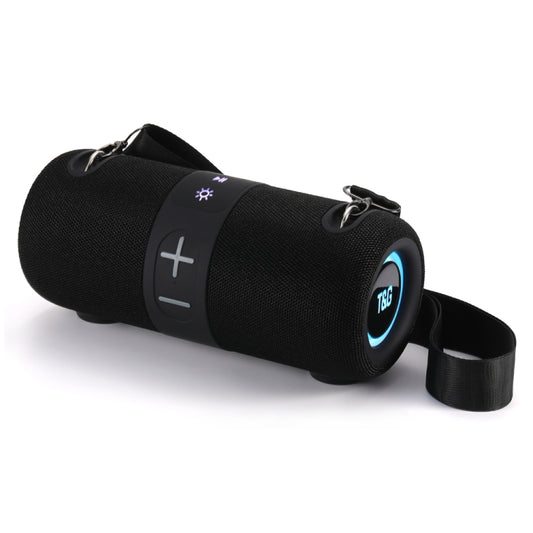 Outdoor Portable Subwoofer Bluetooth Speaker Support TF Card(Black) TG-672