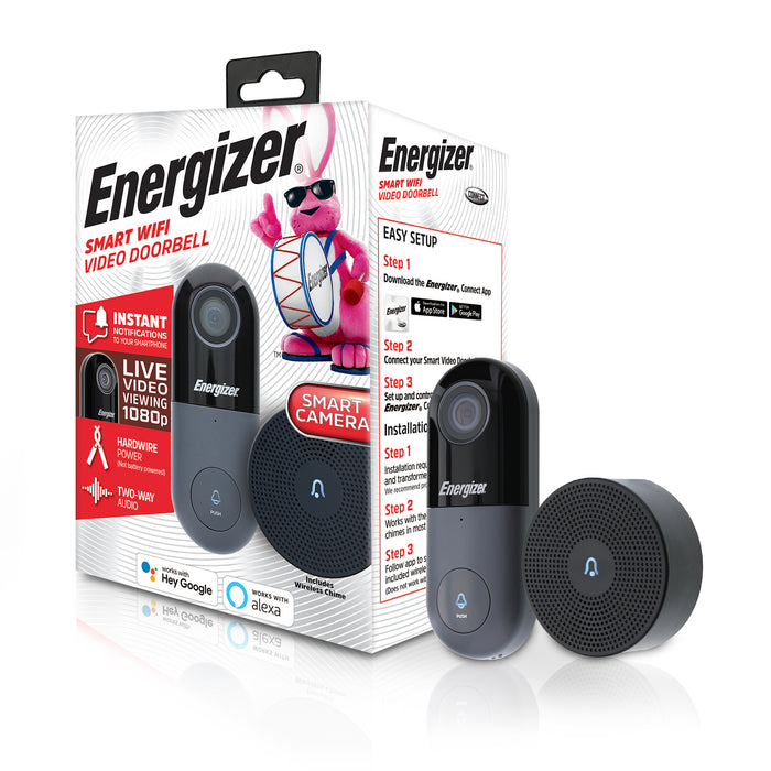 Smart Wired 1080p Video Doorbell & Chime