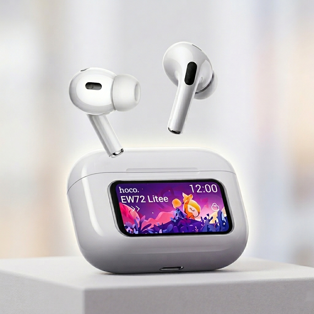 Hoco EW72 Lite True Wireless with LED Color Touchscreen