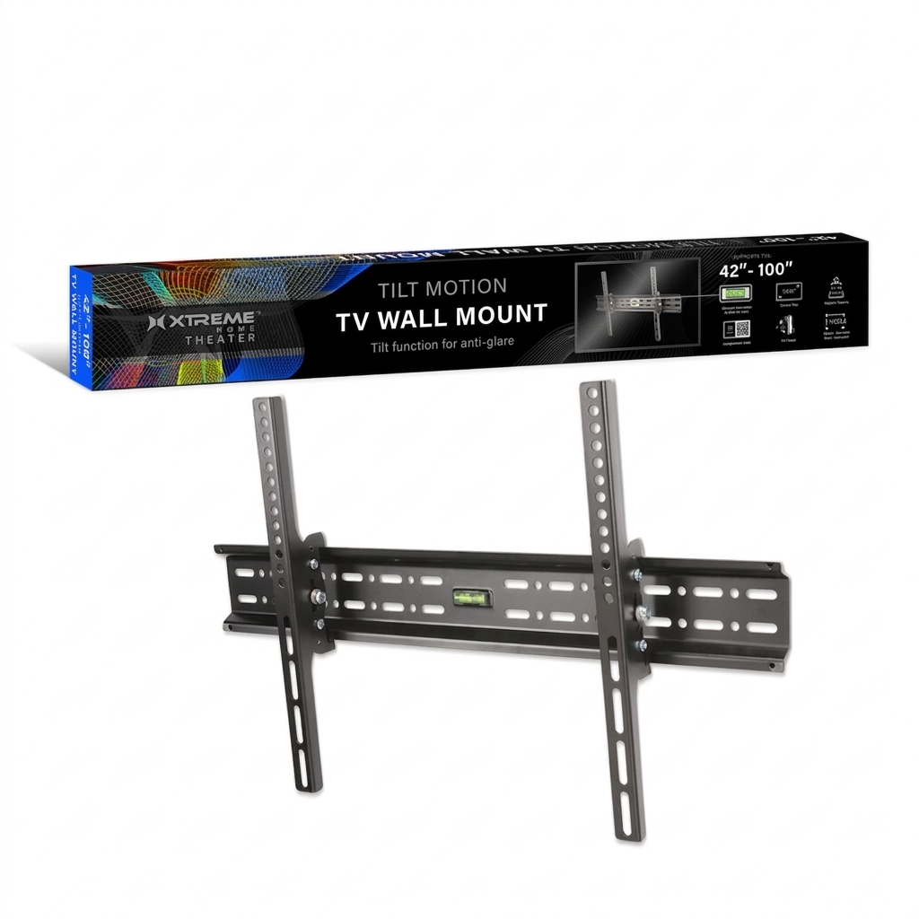XTREME Home Theater Tilt Motion TV Wall Mount (42" - 100")