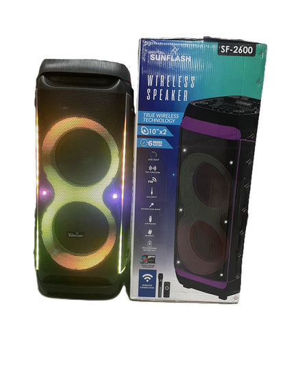 Digital Sunflash SF-2600 Bluetooth 1500W Speaker TWS