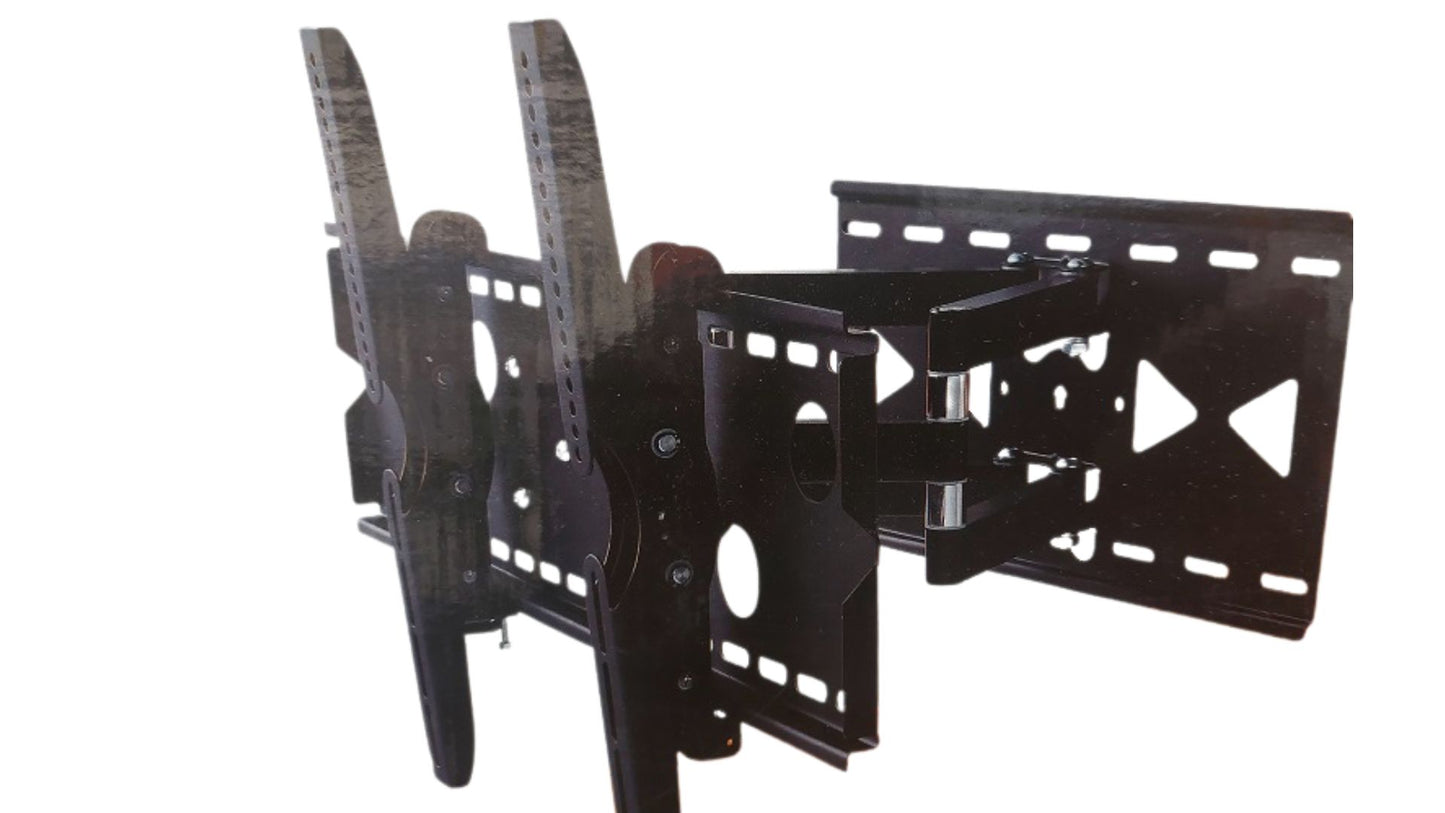 Heavy Duty Full Motion Wall Mount TV Bracket Swivel and Tilt, with Dual Articulating Arms IPBR110L
