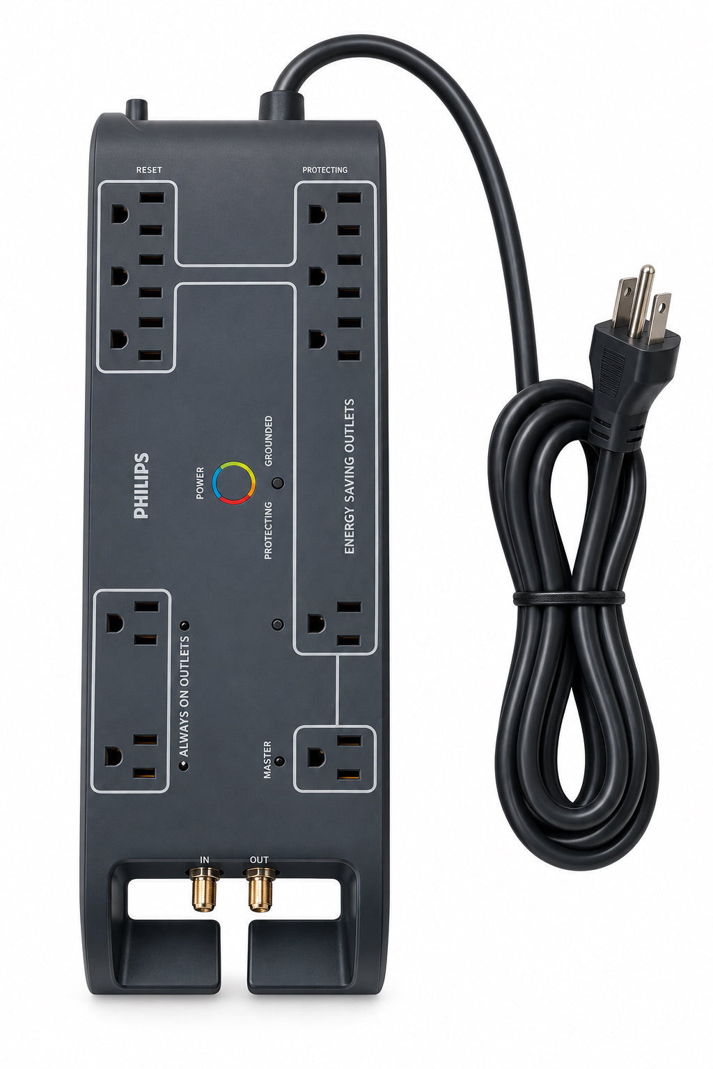 Phillips HOME OFFICE  4FT, 10 OUTLETS