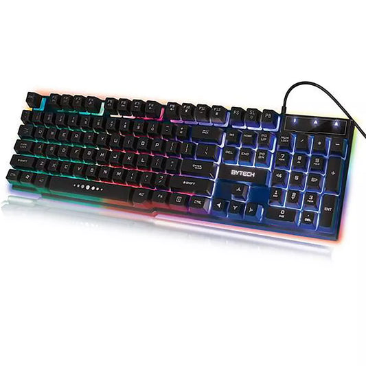 Gaming keyboard with multi-color backlight