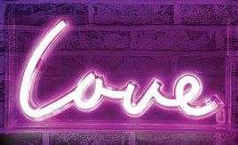 Love Neon Sign for Wall Decore