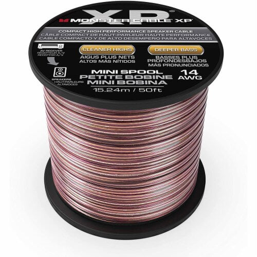 MONSTER 50FT AWG 14 SPEAKER WIRE MAC9-2007