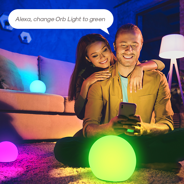Lumière Orbe LED Intelligente 
