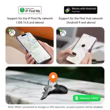 E101 HOCO SMART FINDER Dual Mode General Security Tag Tracker For iOS & Android System