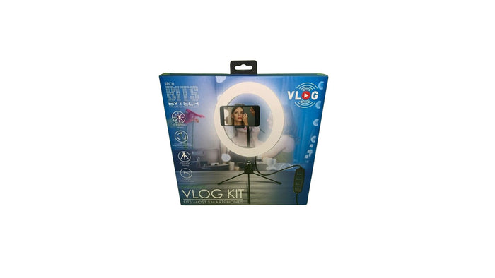 BYTECH TB-PG-MC-102-BK Selfie 10" Anneau lumineux avec trépied 