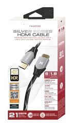 Câble HDMI 4K certifié haut de gamme XHV1-1034-BLK 