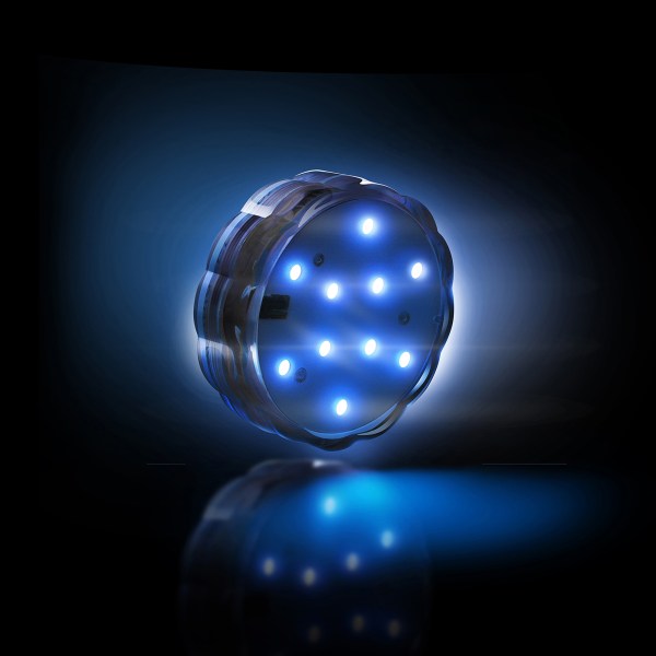 Lumières LED étanches (paquet de 2) 