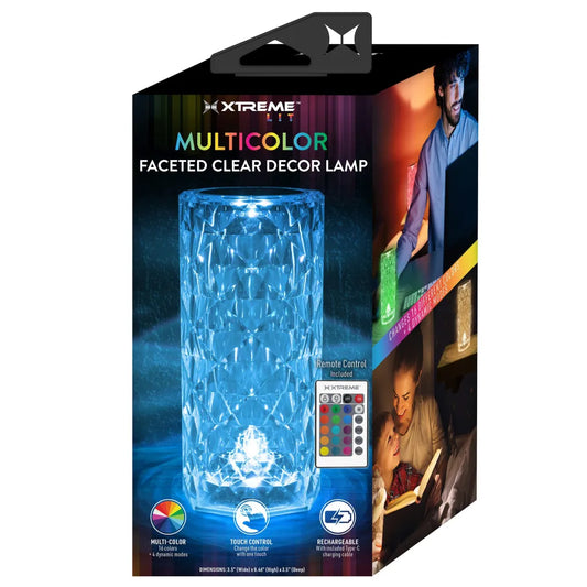 Multicolor Clear Decor Lamp – 16 Colors and 4 Dynamic Modes, Remote Control