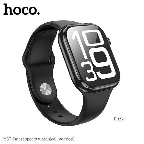 HOCO Y30 Smart Sports Watch (Call Version) -Black