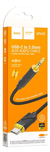 AUX Cable Hoco UPA30 Type-C - 3.5mm UPA30 PRO-UPA30 USB-C