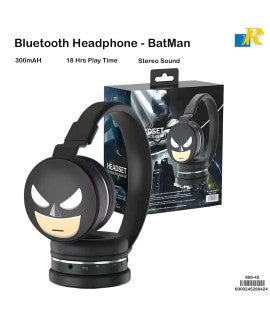 BATMAN Wireless Bluetooth Headphones with Microphone/HIFI Stereo 806-42