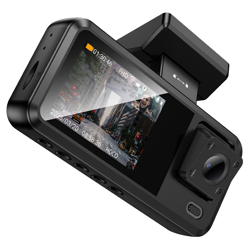 Dash cam “DV15” tri-channel driving recorder