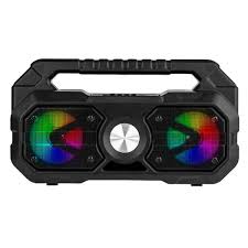 Portable Boom Box Speaker with LED RGB Light BC-AU-BS-265-BK