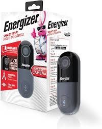 Energizer Connect Smart 1080p HD Video Security Doorbell