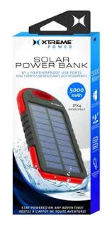 Xbb8-1012 Portable Rechargeable Solar Battery 5000 Mah