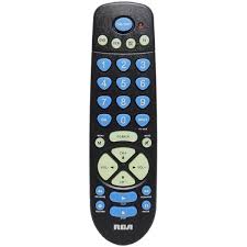 RCA BIG BUTTON 4 DEVICES UNIVERSAL REMOTE CONTROL RCR450