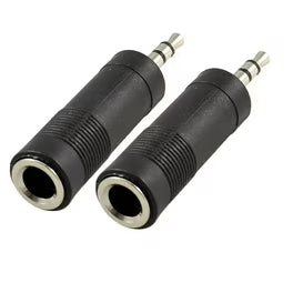 1/4" STEREO JACK TO 1/8 STEREO MALE ADAPTOR P110