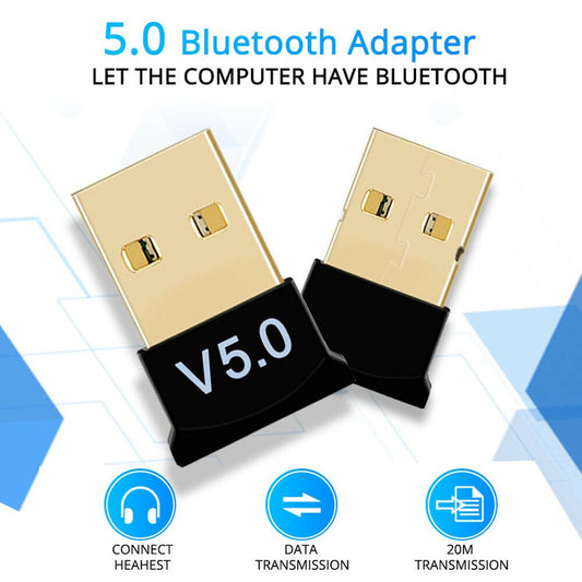 Dual Mode Bluetooth Dongle 5.0 USB Bluetooth Adapter 24227