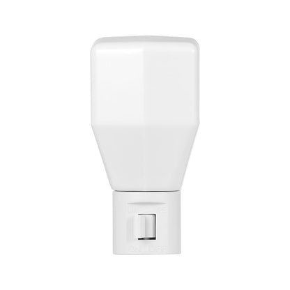 Plug-In Incandescent Warm White Night Light, 3.28-in, White (special case lot 48pcs)71030